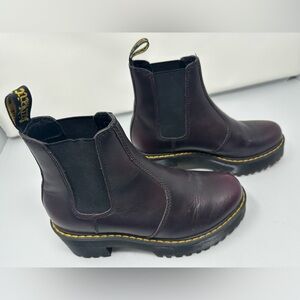 Dr. Martens airwair Rometty boot (Burgundy) size 4 UK